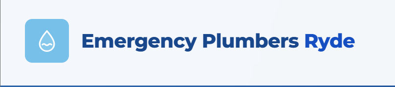 Emergency Plumbers Ryde
