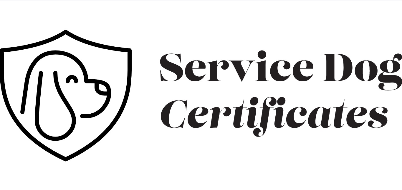 Service Dog Certificate