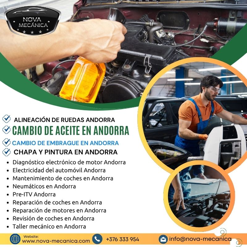 Reparación de coches en Andorra con garantía | Nova Mecánica