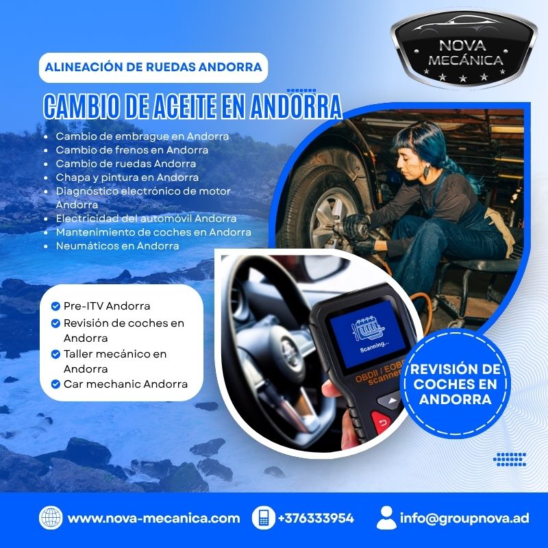 Diagnóstico y Reparación de Electricidad del Automóvil Andorra