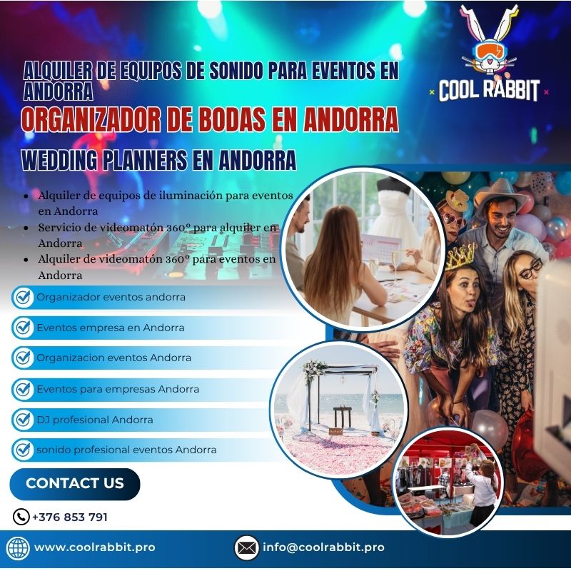 Los Mejores Wedding Planners en Andorra | Cool Rabbit