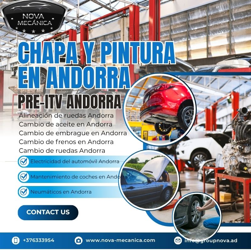 Nova Mecánica: Especialistas en Revisión de coches en Andorra