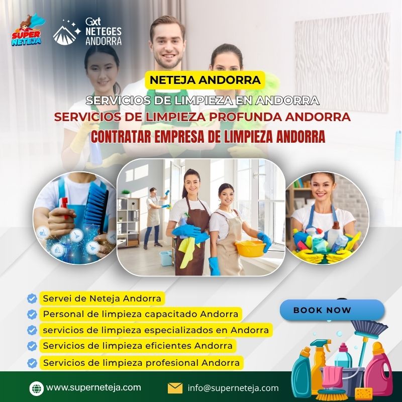 Servicios de limpieza de calidad en Andorra | Super Neteja Profesional