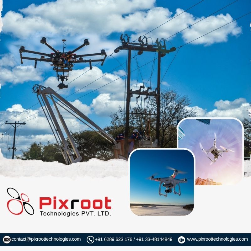 Pixroot Technologies: Expert Drone Based Powerline Monitoring Services