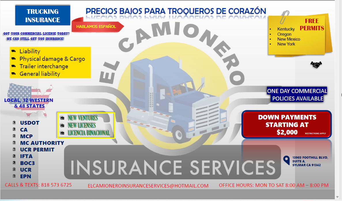 El Camionero Insurance Service