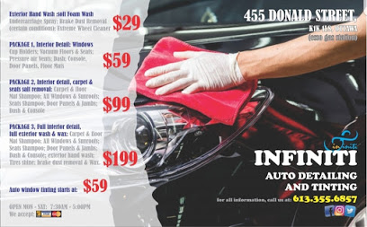 Infiniti Auto Detailing and Tinting