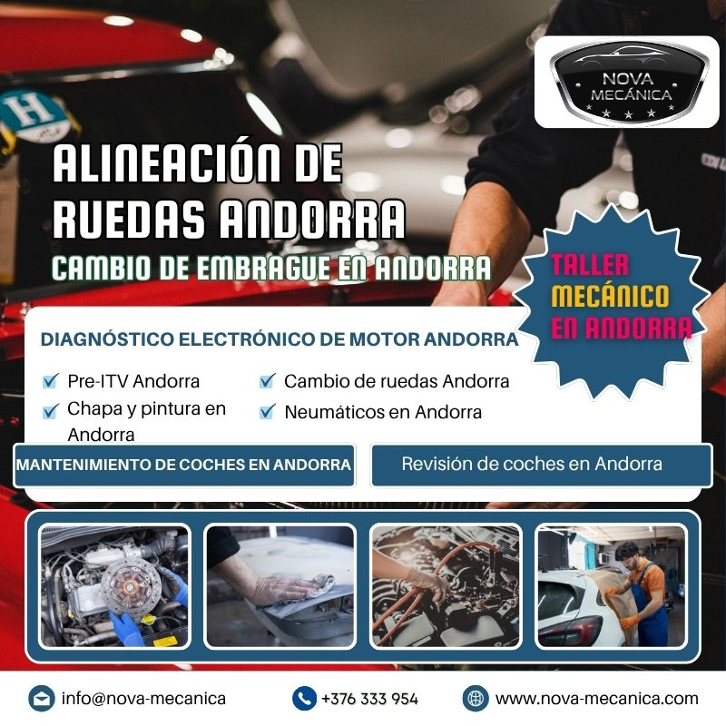 Revisión y cambio de frenos en Andorra | Nova Mecánica