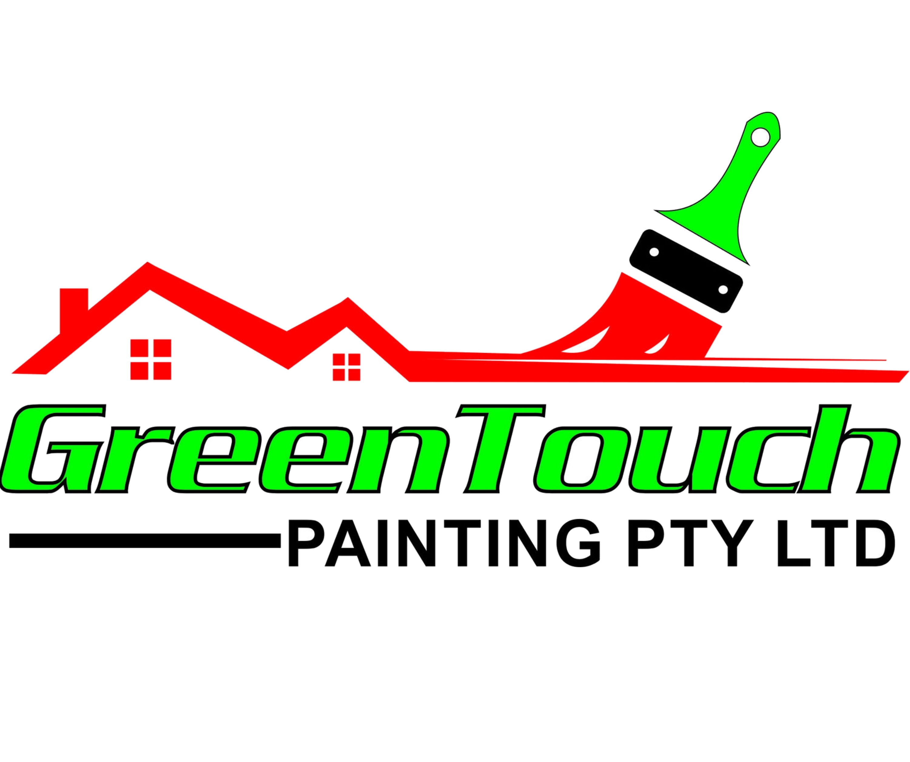 Green Touch Painting