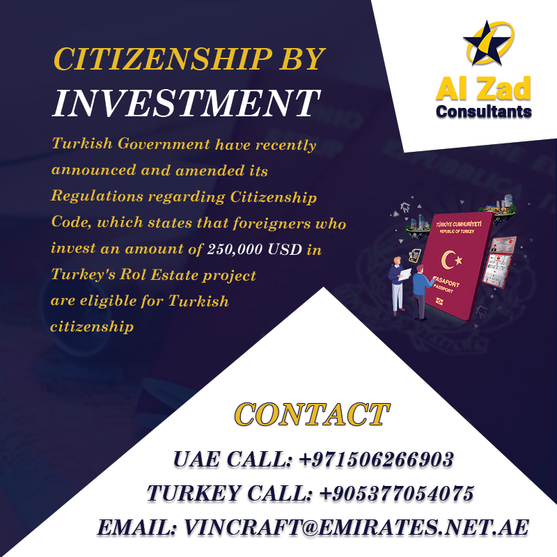 Turkish Citizenship by Property Investment
