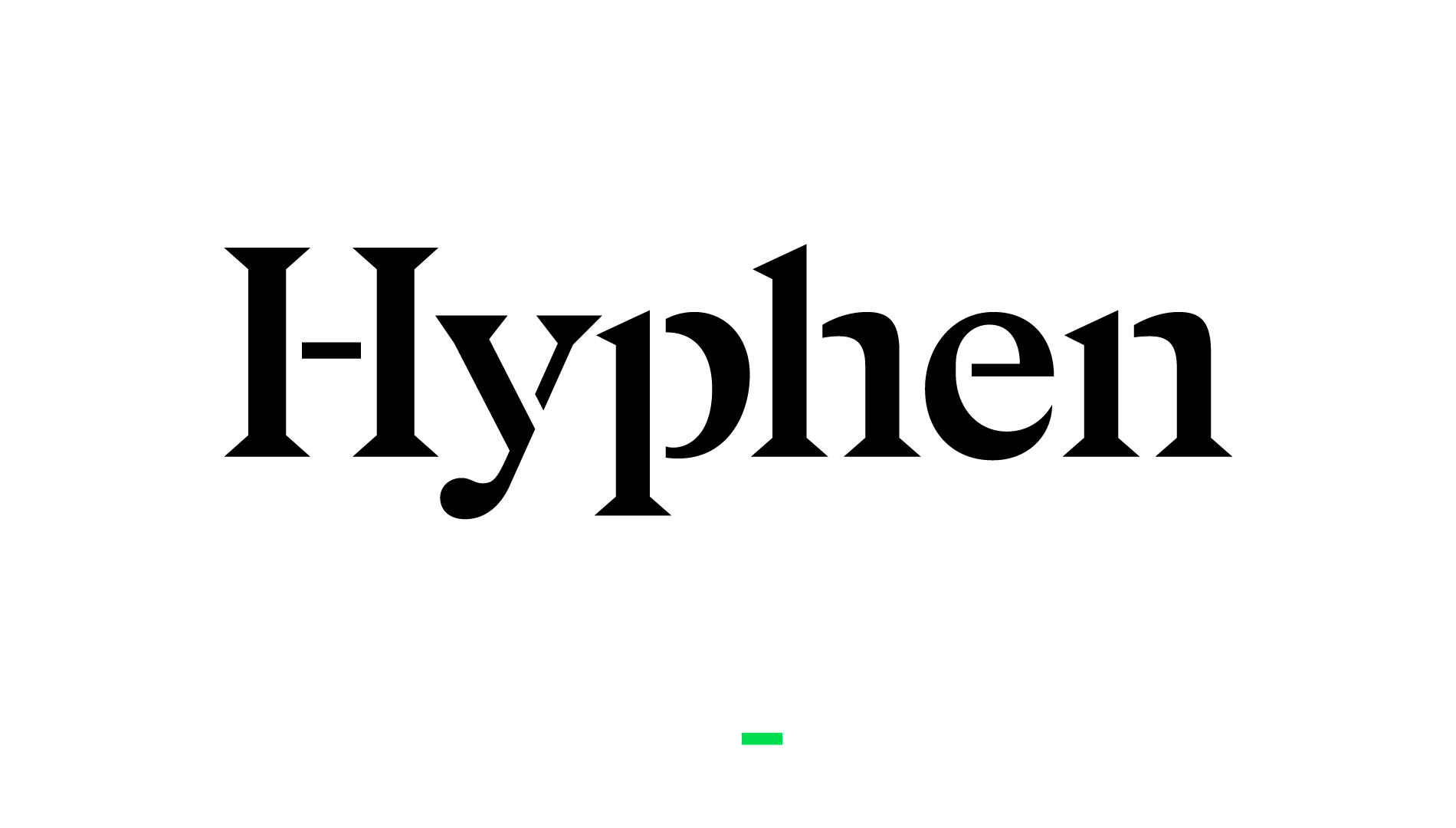 Hyphen