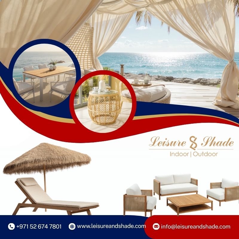 Luxury Balcony Furniture Set Collection by Leisure and Shade