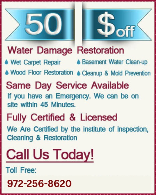 Water Damages Dallas TX