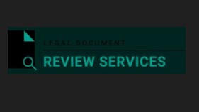 Legal Document Review Services