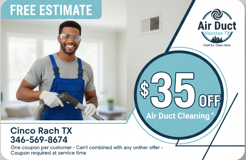 Cinco Ranch Air Ducts Cleaning TX