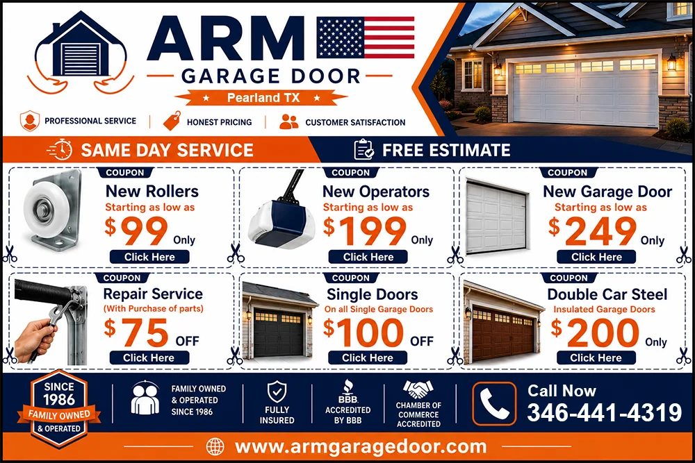 ARM Garage Door Pearland TX