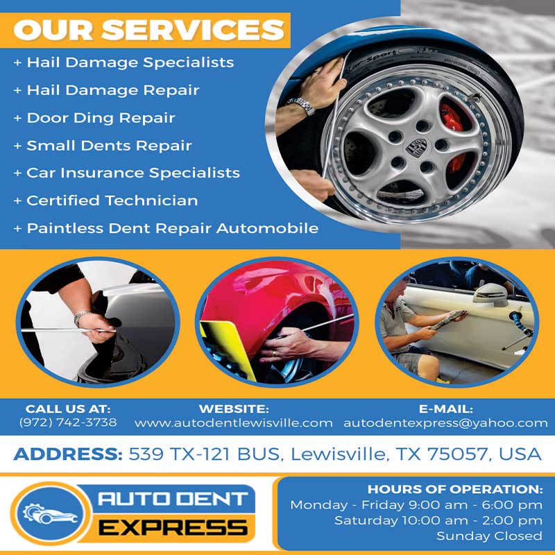 Certified Automotive Technician Lewisville | Auto Dent Express