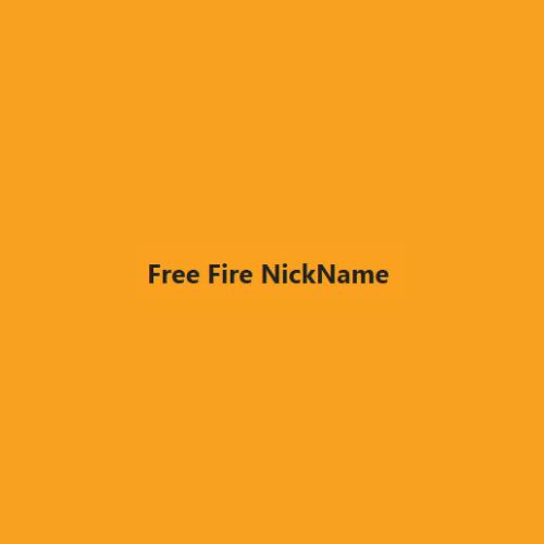 freefirenickname