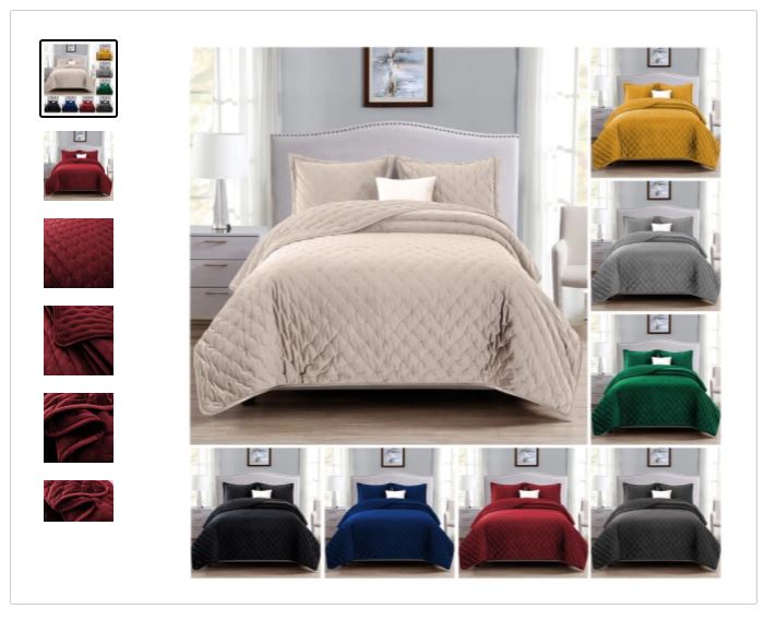 Velvet Bedspreads