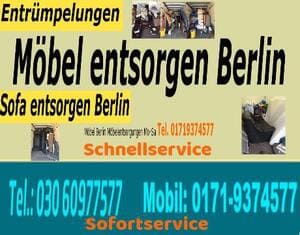 24 Sperrmüllabholungen