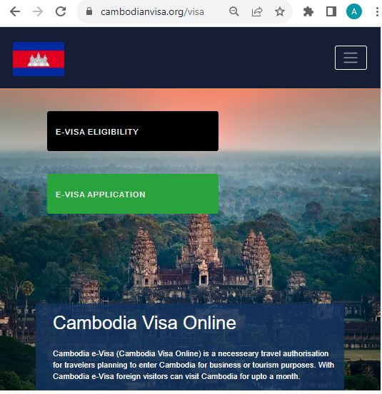FOR SPANISH CITIZENS - CAMBODIA Easy and Simple Cambodian Visa - Cambodian Visa Application