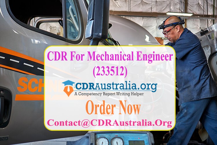 CDR For Mechanical Engineer (233512) By CDRAustralia.Org - Engineers Australia