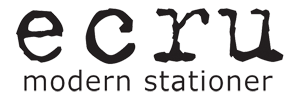 ecru modern stationer