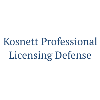 Kosnett Professional Licensing Defense