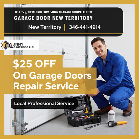 Sunny Garage Door New Territory TX