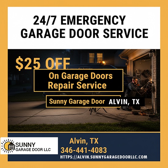Sunny Garage Door Alvin TX