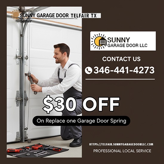 Sunny Garage Door Telfair TX