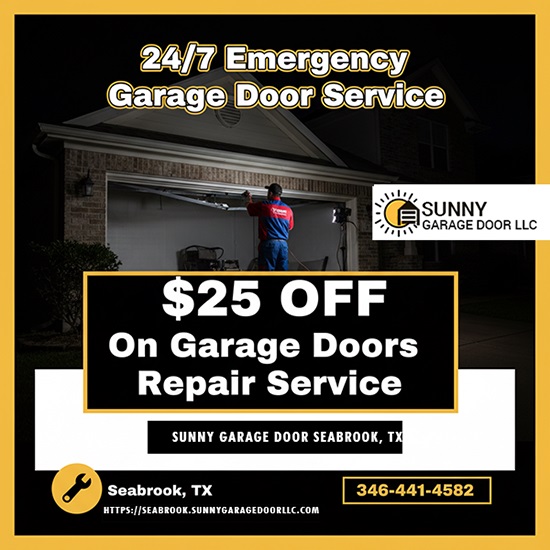 Sunny Garage Door Seabrook TX
