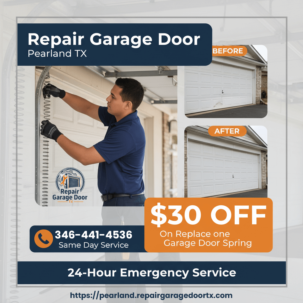 Repair Garage Door Pearland TX