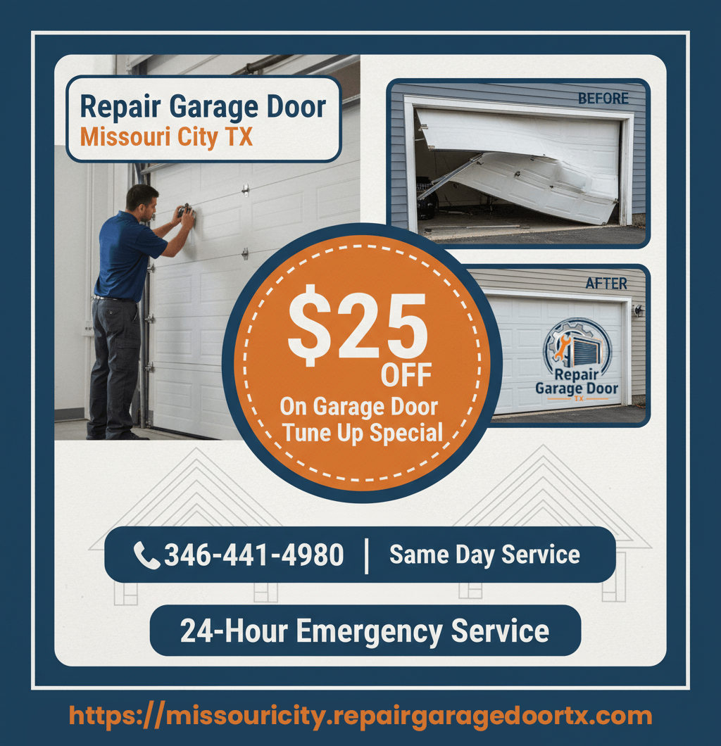 Repair Garage Door Missouri City TX