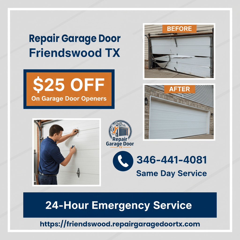 Repair Garage Door Friendswood TX