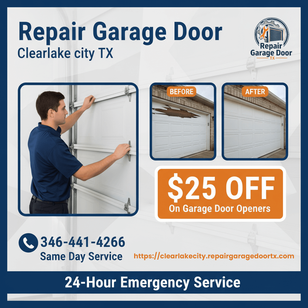 Repair Garage Door Clear Lake City TX
