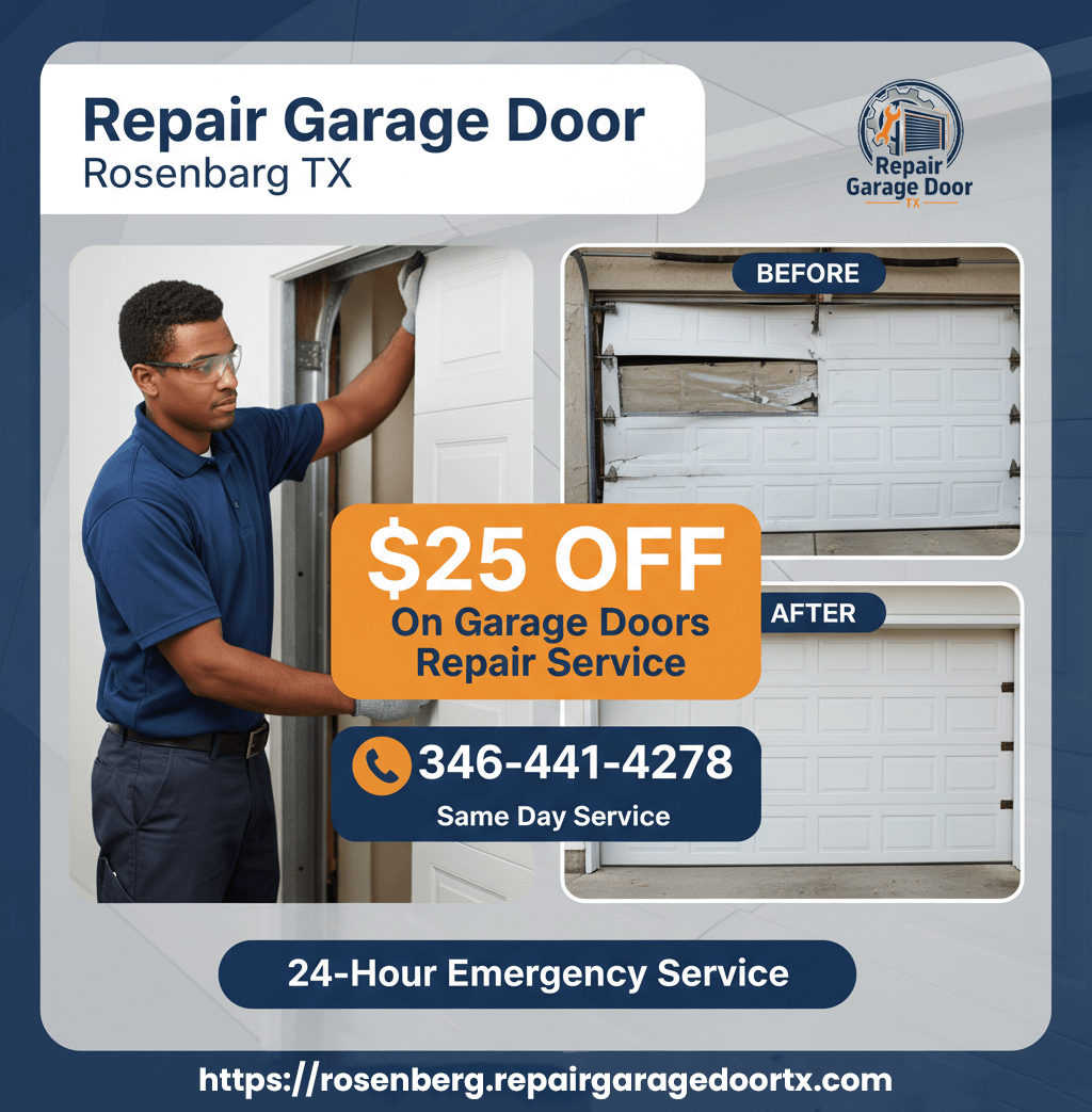 Repair Garage Door Rosenberg TX