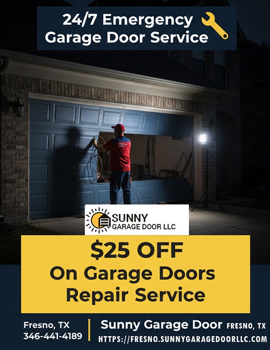 Sunny Garage Door Fresno TX