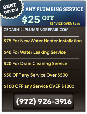 Cedar Hill Plumbing Repair