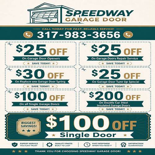 Speedway Garage Door