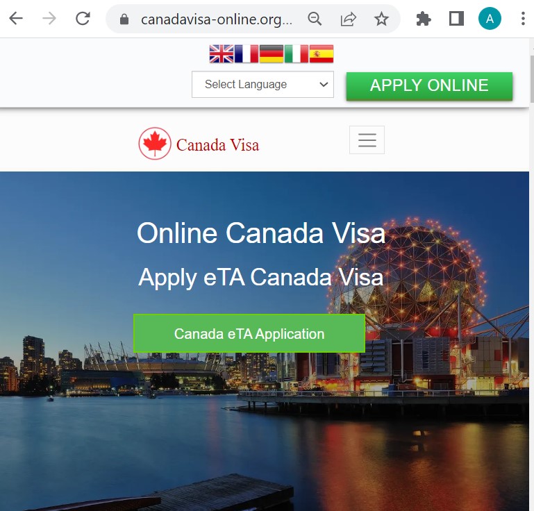 CANADA Official Government Immigration Visa Application Online INDONESIA, UK, USA CITIZENS  - Aplikasi Visa Kanada Online - Visa Resmi