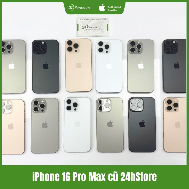 iphone 16 pro max 256 gb cu 24hstore