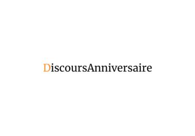 DiscoursAnniversaire