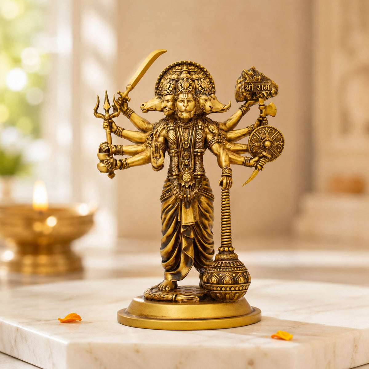 Evaraa - Standing Panchmukhi Hanuman