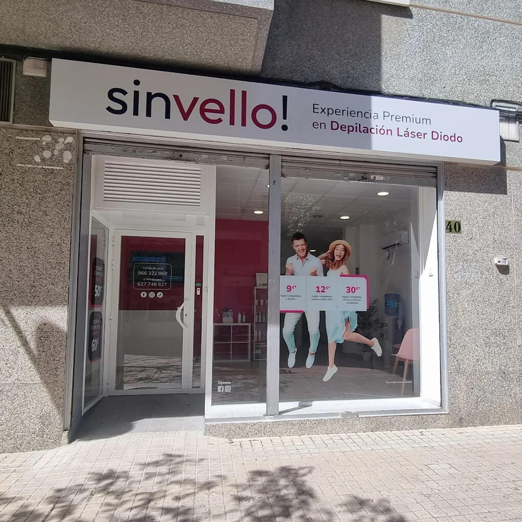SinVello! Elche | Depilación Láser Diodo