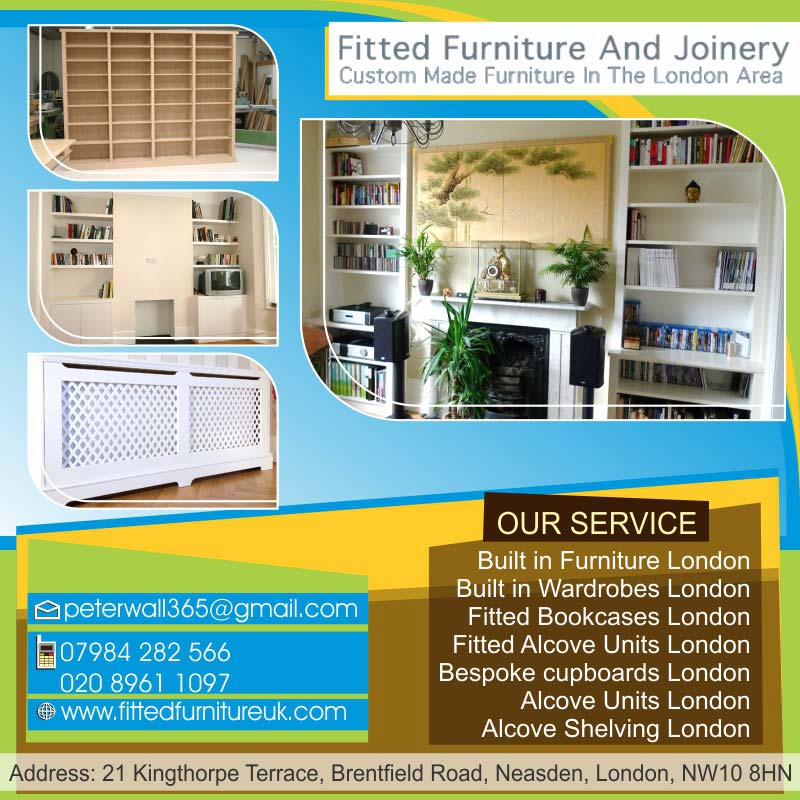 Bespoke Shelving London | Fitted Furniture And Joinery Ltd