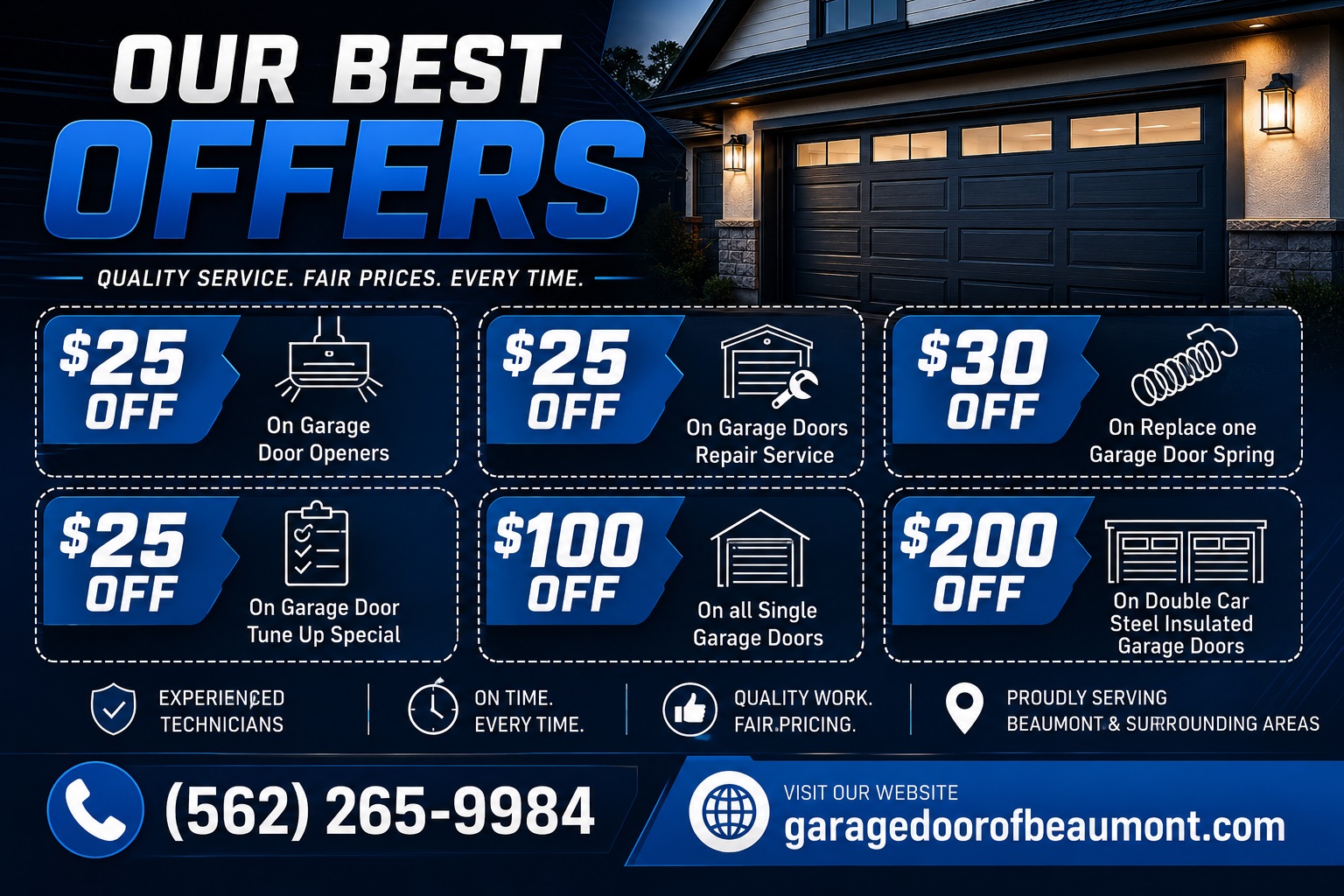 Garage Door of Beaumont