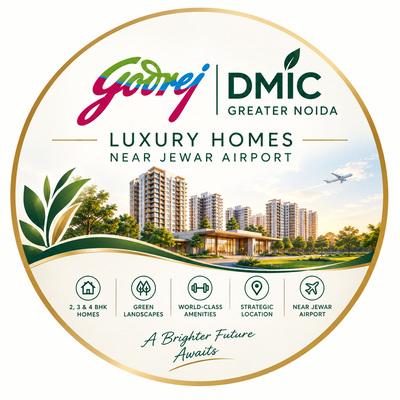 Godrej DMIC Greater Noida | Spacious 2, 3 & 4 BHK Homes