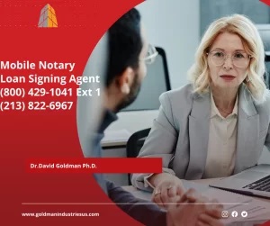 Dr.David Goldman | AZ Mobile Notary | Loan Signing Agent
