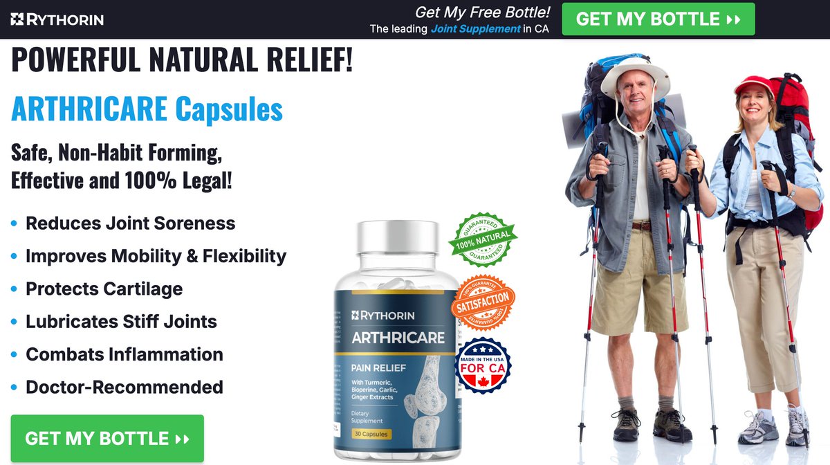 Rythorin Arthricare Capsules: The Ultimate Solution for Joint Pain Relief