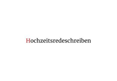 Hochzeitsredeschreiben